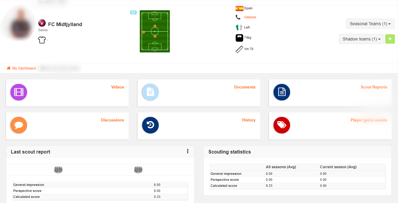 Scouting - SoccerLAB